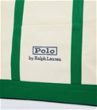 Polo Ralph Lauren Logo embroidered canvas tote bag