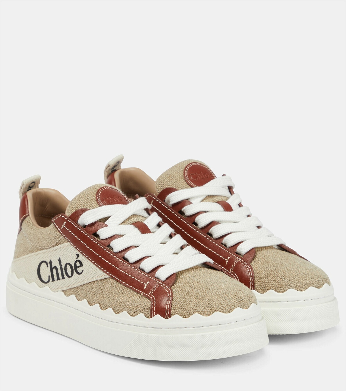 Chloe - Lauren canvas sneakers Chloe