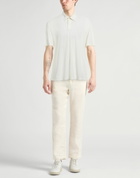 Brioni Mens Polo shirt Cream