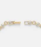 FoundRae Rivière 18kt gold chain bracelet with diamonds