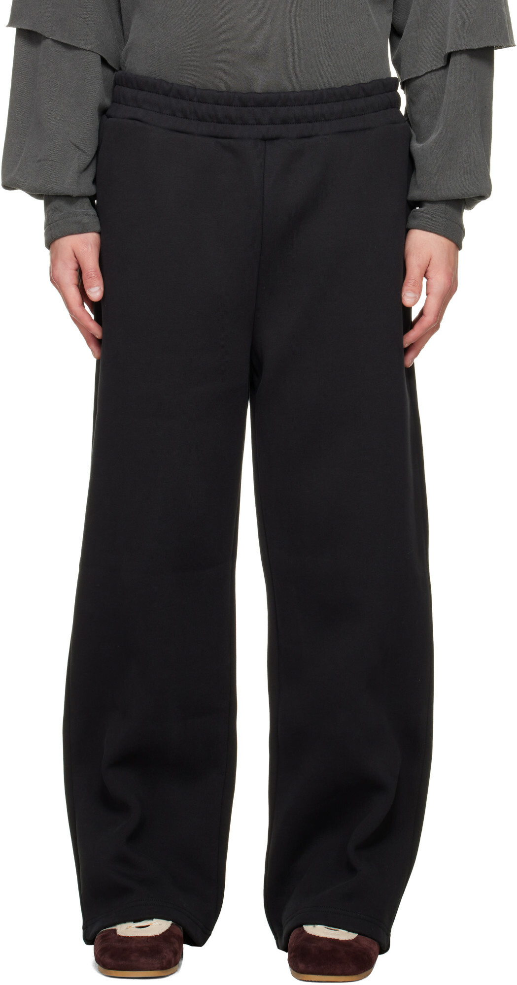 Seventh Black V2 Stacks Sweatpants