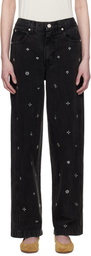 SEA NY Black Bala Jeans