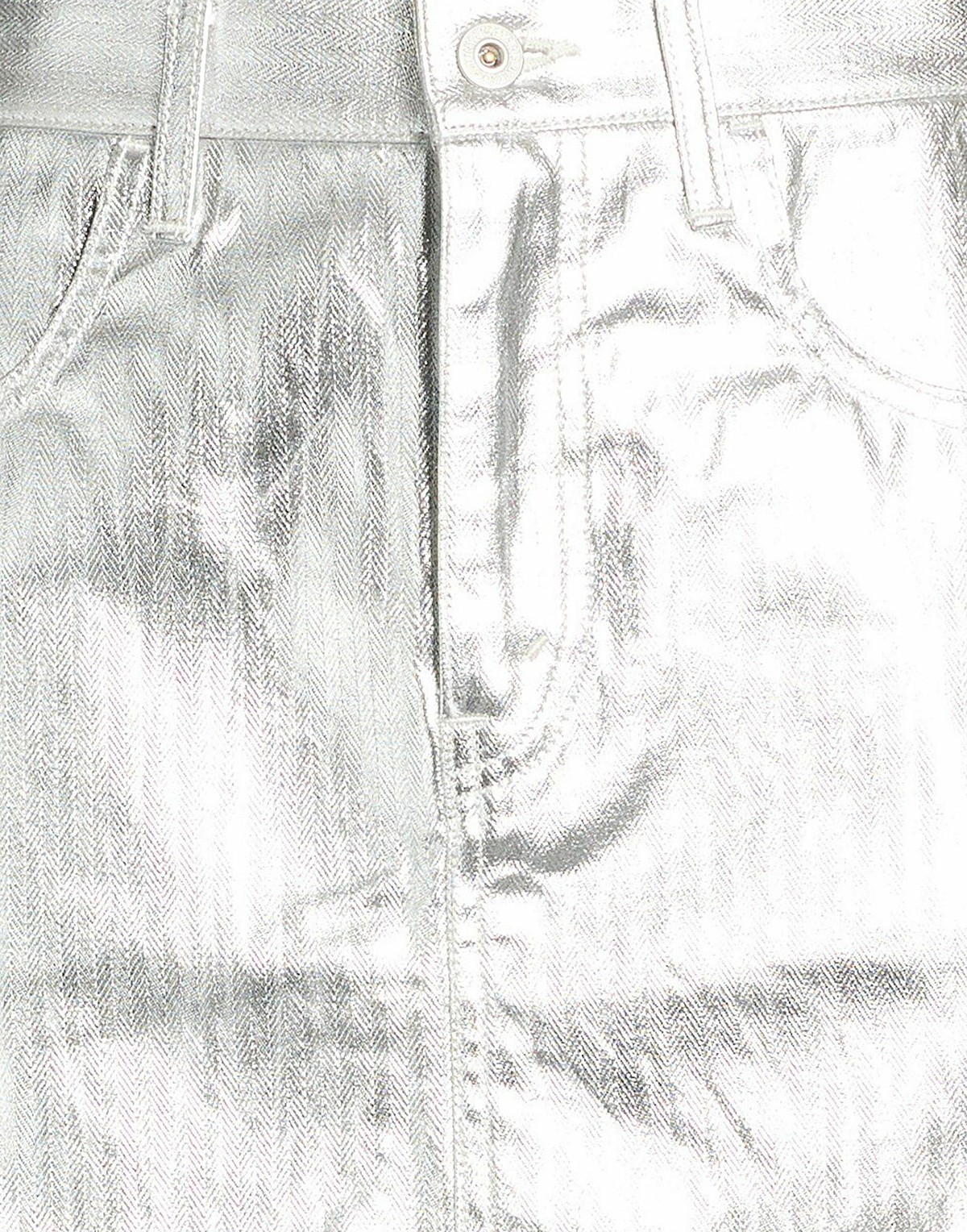 Junya Watanabe Womens Mini skirt in Silver