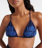 Johanna Ortiz Enjipai printed bikini top