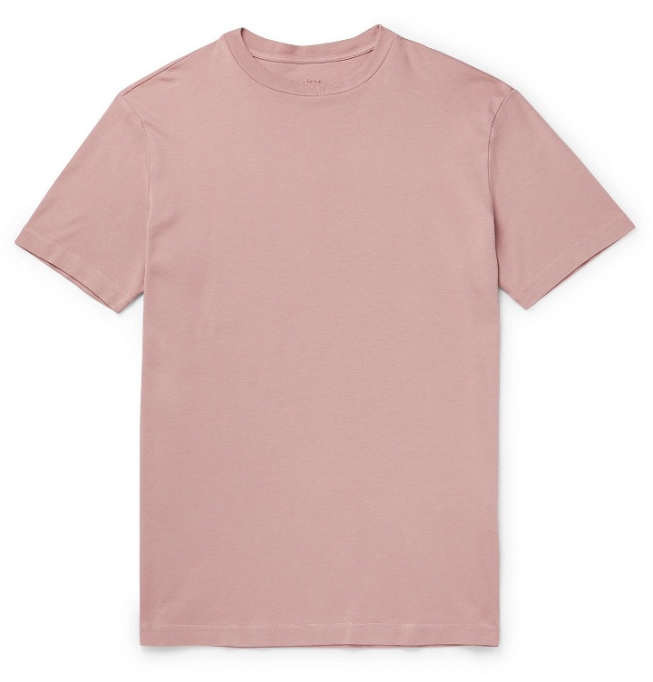 Photo: Altea - Lewis Cotton-Jersey T-Shirt - Pink