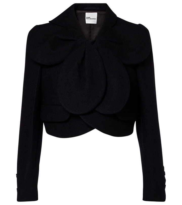 Photo: Noir Kei Ninomiya Cropped wool jacket