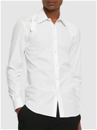 ALEXANDER MCQUEEN - Harness Stretch Cotton Poplin Shirt