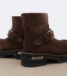 Balenciaga Venom Mini suede ankle boots