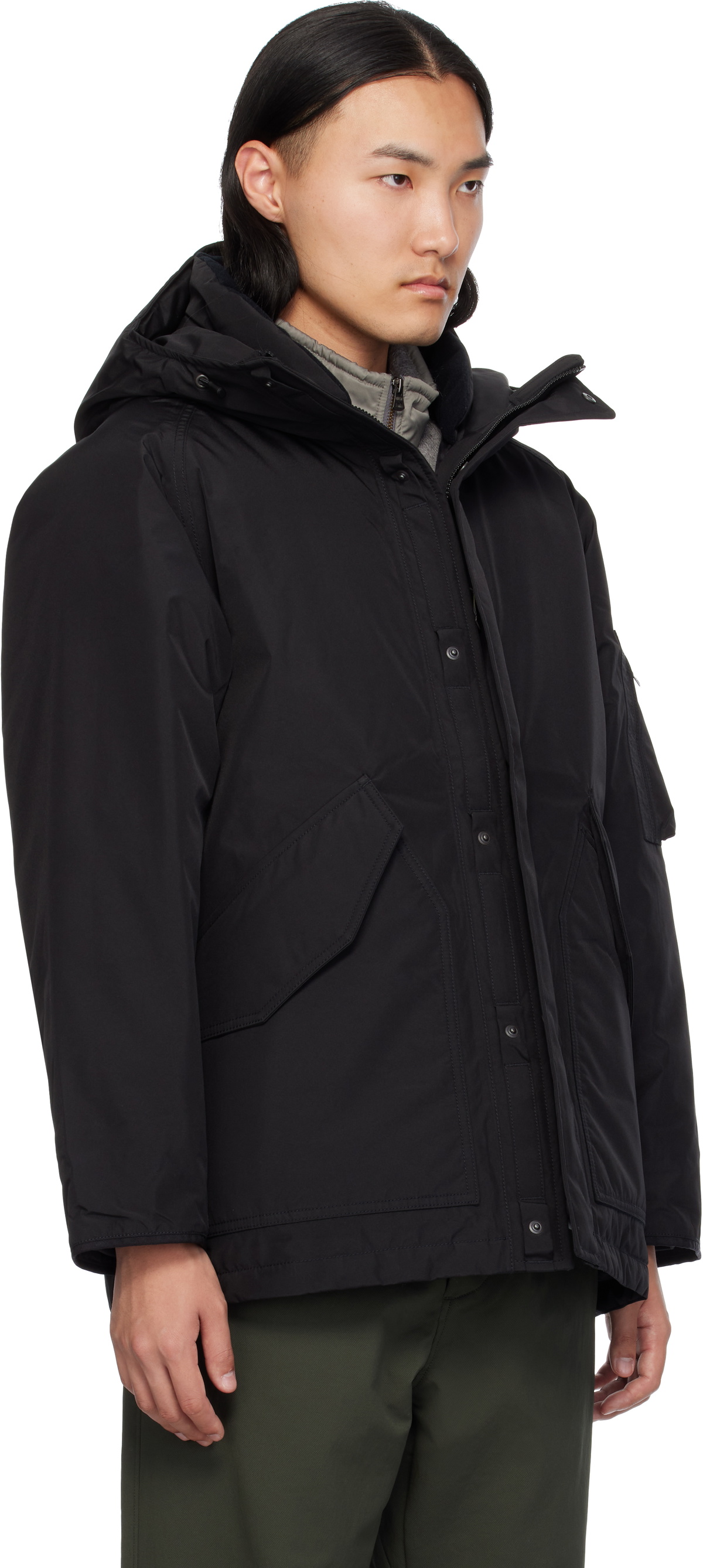 nanamica GORE-TEX Down Coat ブラック 【公式通販】