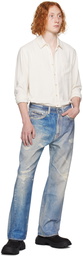 Our Legacy Blue Third Cut Jeans