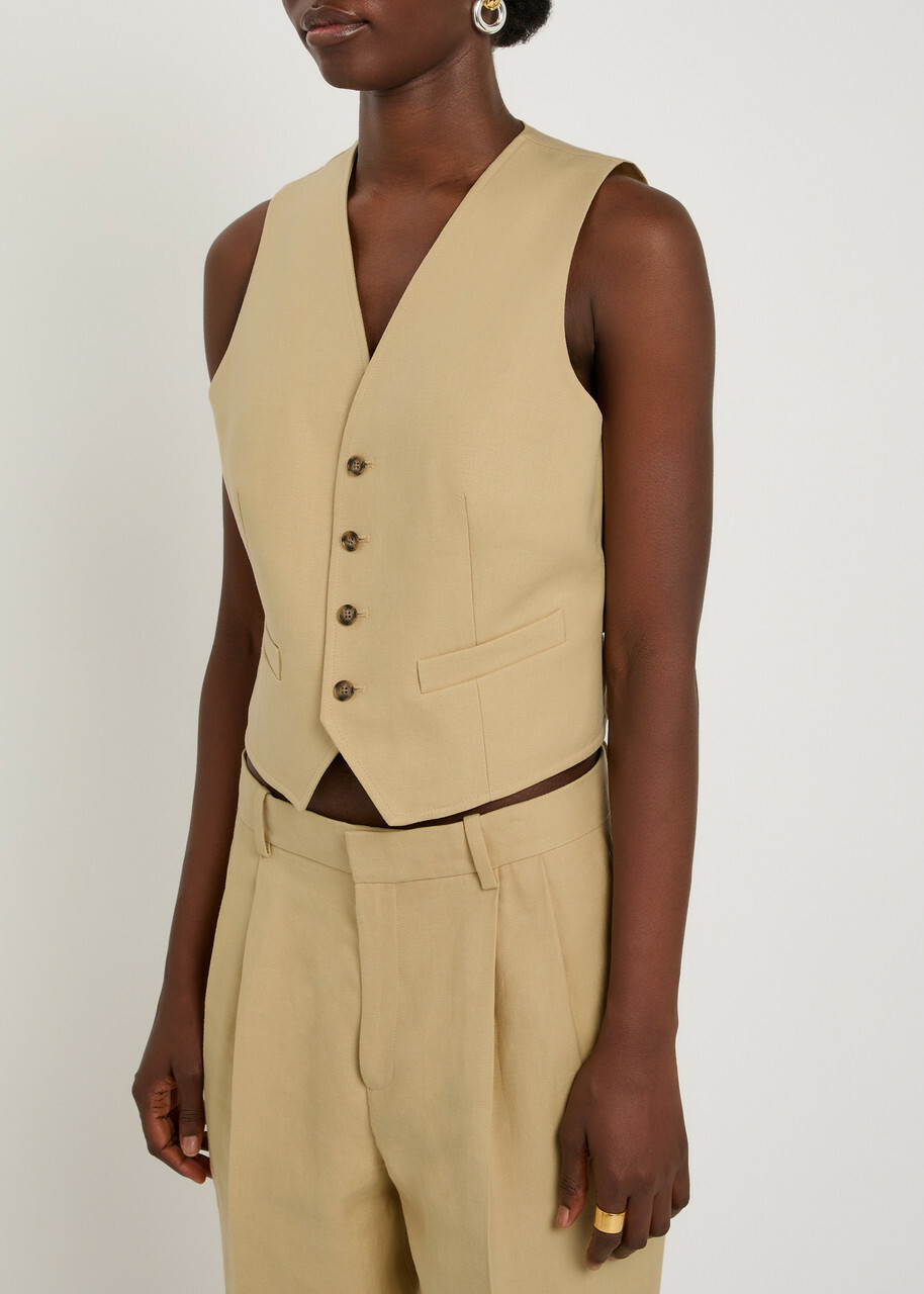 Polo Ralph Lauren Hemp Vest Tan
