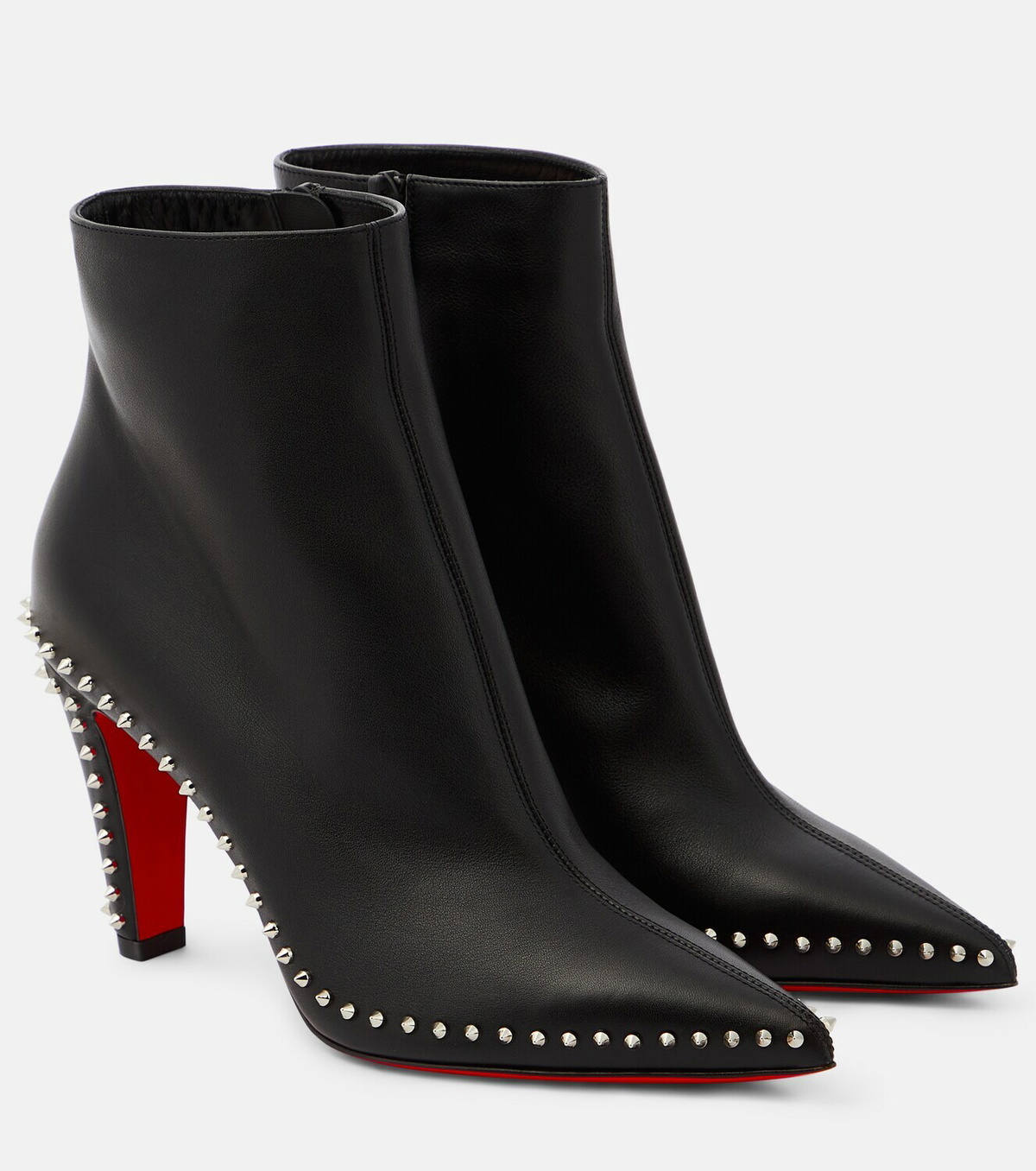 Christian louboutin boots with studs online