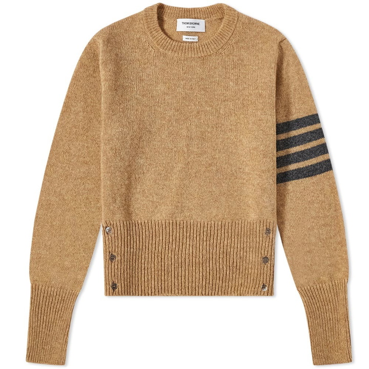 Photo: Thom Browne Arm Stripe Shetland Crew Knit