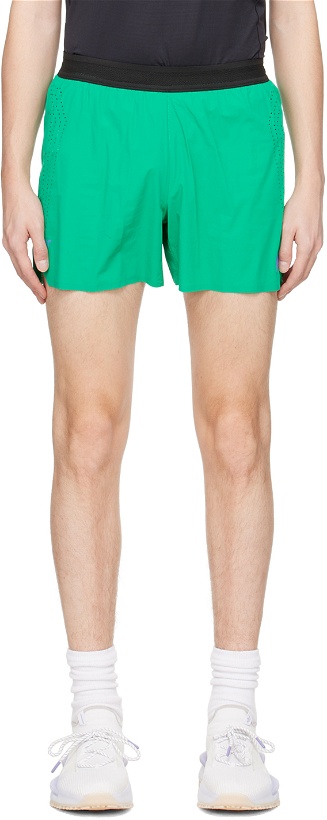 Photo: Soar Running Green Run Shorts