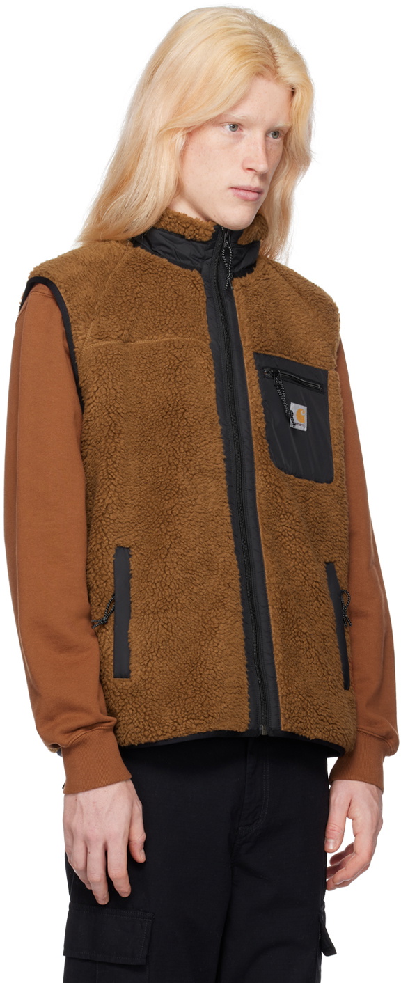 Carhartt Work In Progress Brown Prentis Vest Carhartt WIP