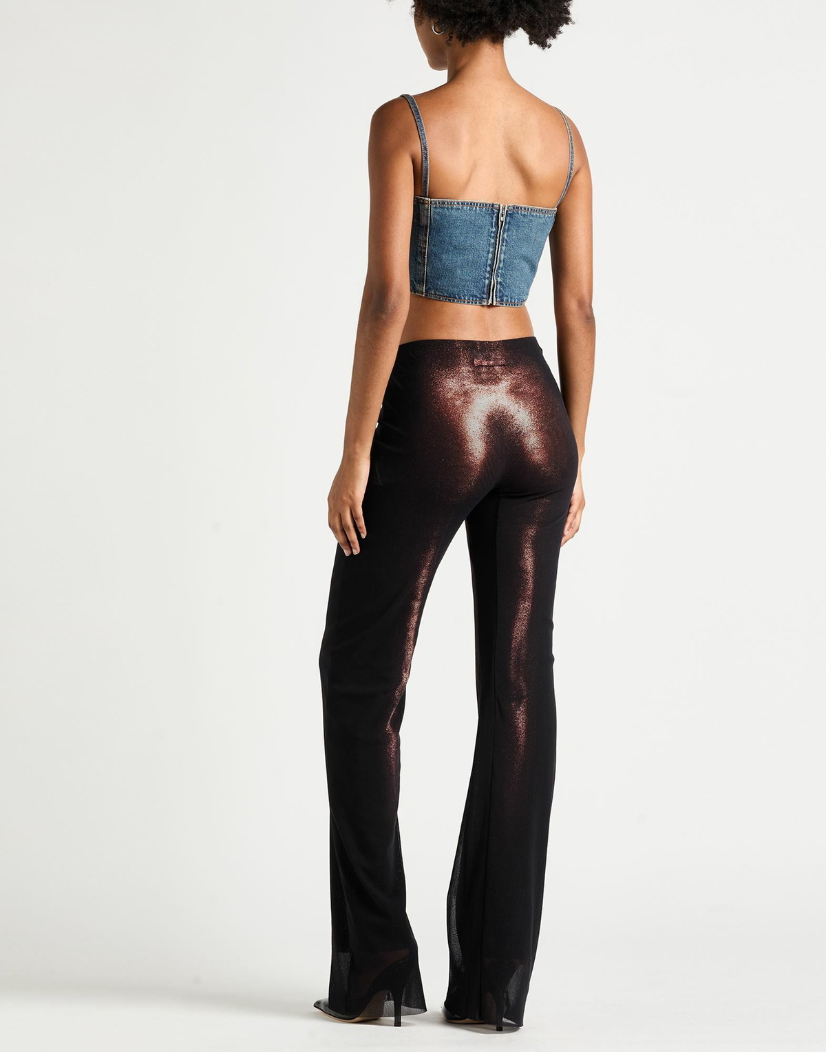 Jean Paul Gaultier Womens Pants in Black
