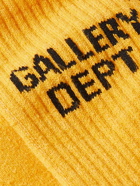 GALLERY DEPT. - Clean Logo-Jacquard Cotton-Blend Socks