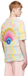 Casablanca Multicolor Knit Casa Shell Shirt