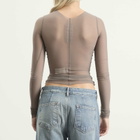 Rick Owens Women's Temple Top with Bandeau in Dust