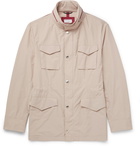 Brunello Cucinelli - Cotton Hooded Field Jacket - Neutrals