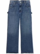 AGOLDE - Otto Carpenter Wide-Leg Organic Jeans - Blue