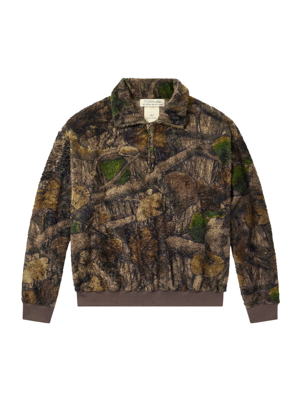 Photo: Remi Relief - Fleece Half-Zip Sweater - Green
