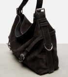 Givenchy Voyou Medium suede shoulder bag