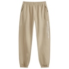 Sporty & Rich Men's Athletic Club Sweat Pants in Elephant/White