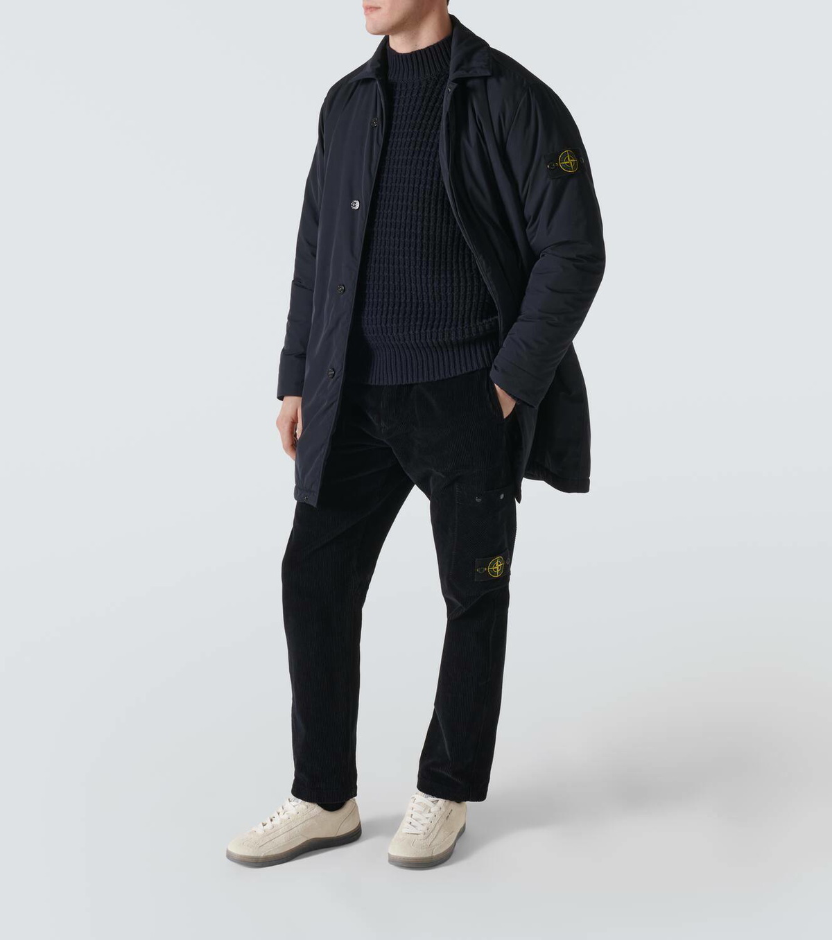 Stone Island Compass virgin wool sweater