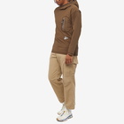 And Wander Men's Hybrid Warm Pocket Hoody in Khaki