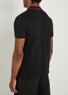 Vivienne Westwood Logo-embroidered Piqué Cotton Polo Shirt Black