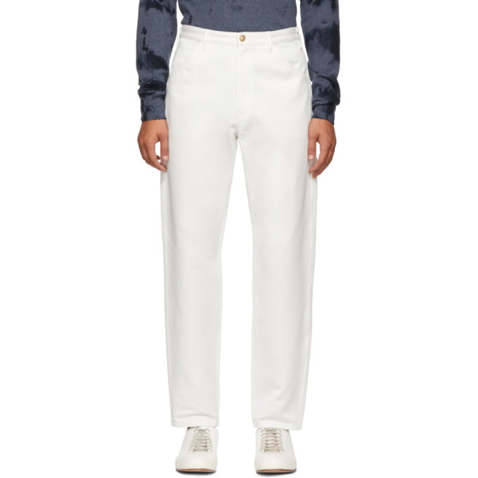 Photo: A.P.C. White Job Trousers