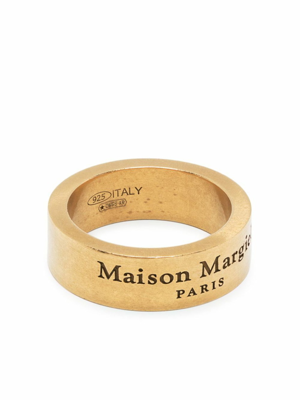 Photo: MAISON MARGIELA - Logo Engraved Ring