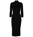 Khaite - Mischa ribbed-knit midi dress