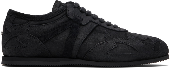 Photo: Ann Demeulemeester Black Milton Low-Top Boxing Sneakers