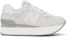New Balance Off-White 574+ Sneakers