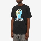 Adidas Men's Head T-Shirt in Black/Multicolor