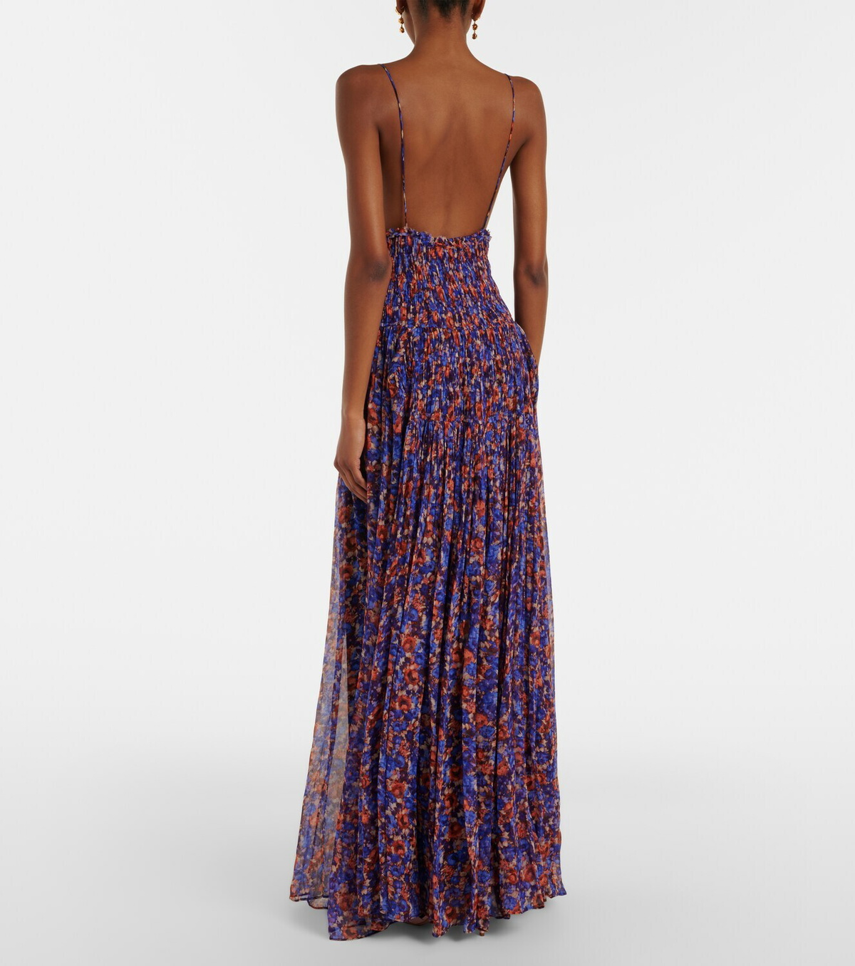 Ulla Johnson Atrani floral silk chiffon maxi dress