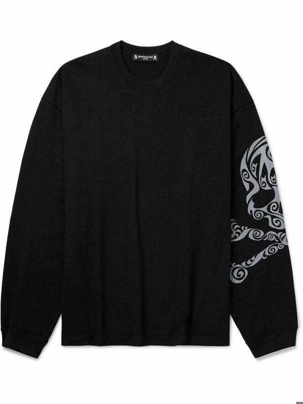 Photo: Mastermind World - Tokyo Revengers Logo-Print Cotton-Jersey T-Shirt - Black