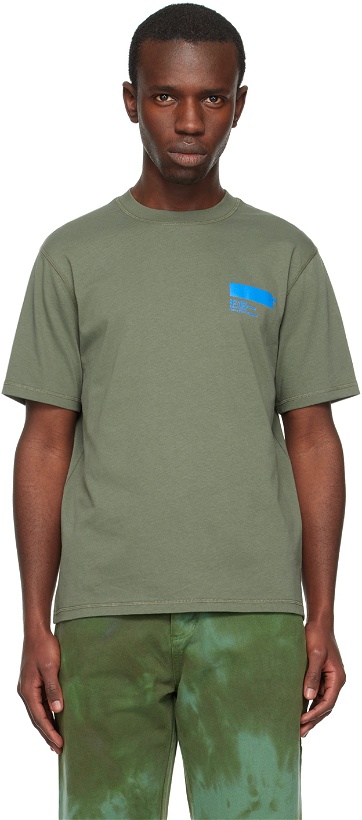 Photo: AFFXWRKS Green Printed T-Shirt