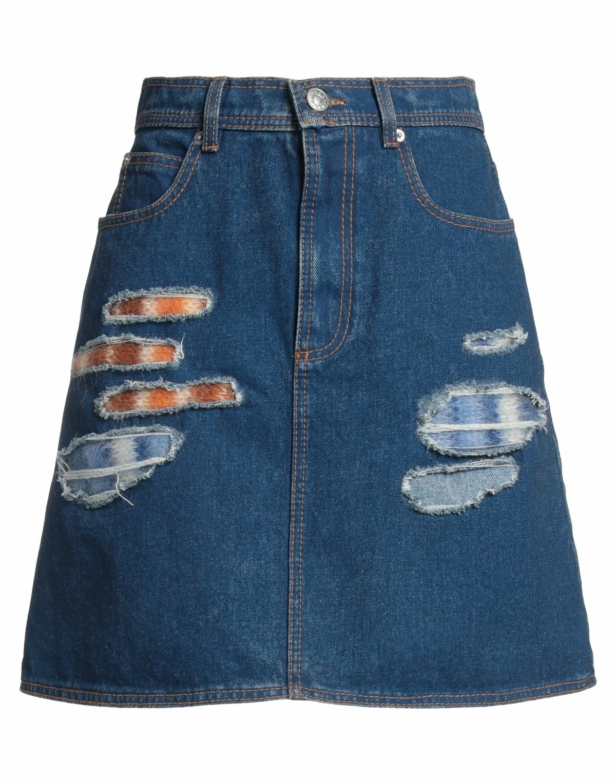 Marni Womens Denim skirt in Blue