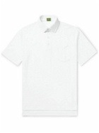 Sid Mashburn - Pima Cotton-Piqué Polo Shirt - White