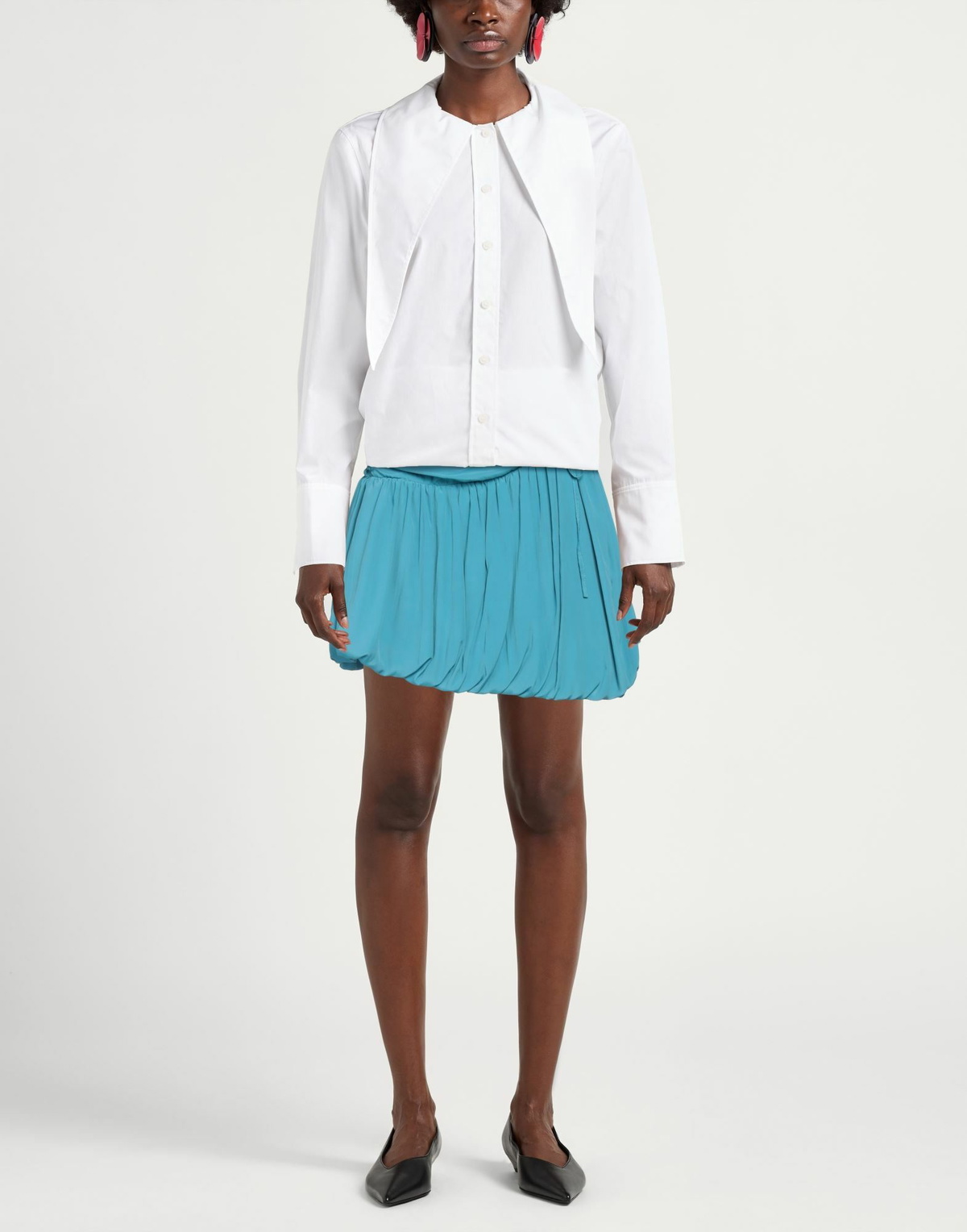 Jijil Womens Mini skirt Azure