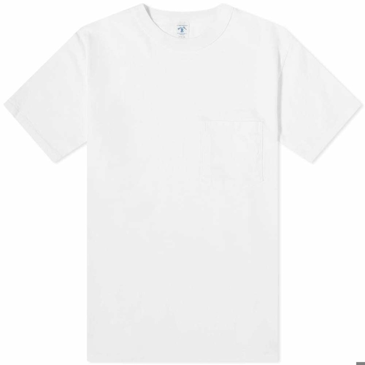 Photo: Velva Sheen Men's Pigment Dyed Pocket T-Shirt in White