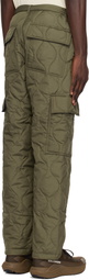 TAION Khaki Military Down Cargo Pants