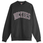 Dickies Men's Aitkin Sweatshirt in Blk/Plum Perfct