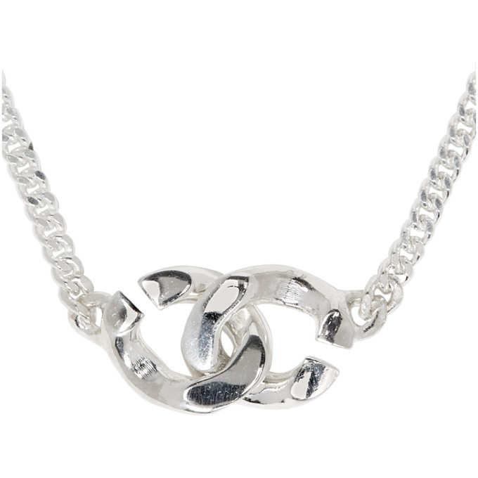 Bunney Silver Curb Clasp Necklace Bunney