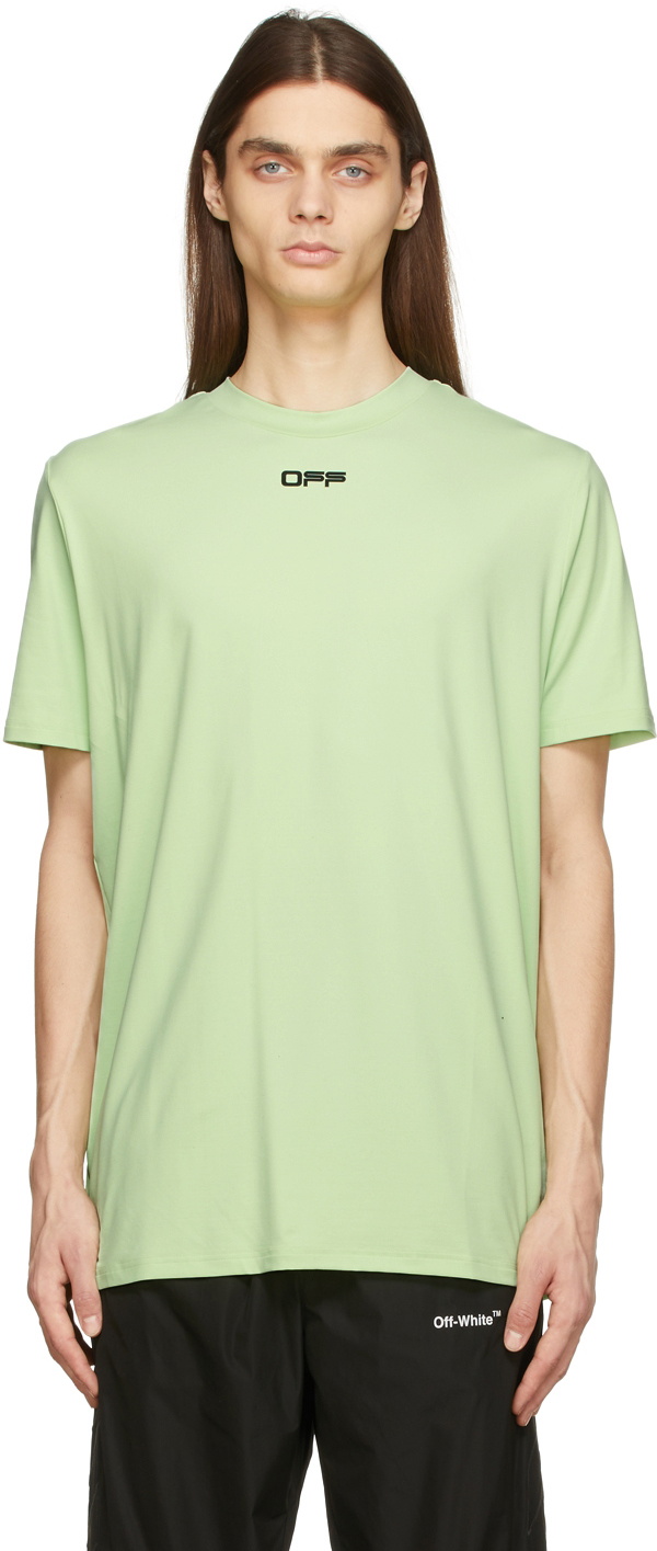 Off White Arrow T-shirt Green