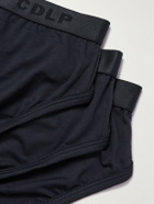CDLP - Three-Pack Stretch-Lyocell Briefs - Blue