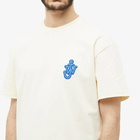 JW Anderson Men's Anchor Patch T-Shirt in Yellow